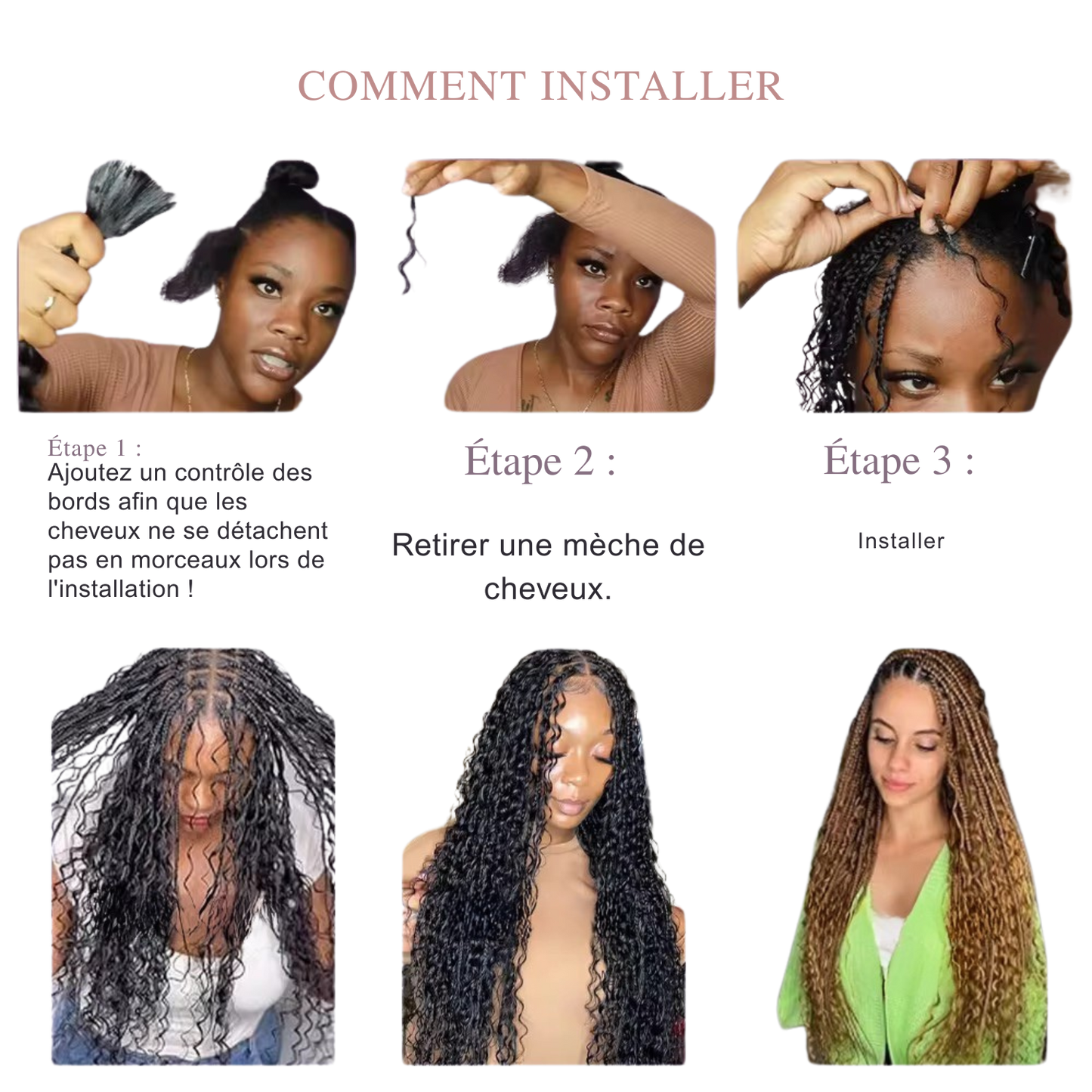 Boule de mèche  Deep Wave
